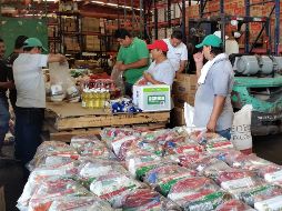La Secretaría del Sistema de Asistencia Social (SSAS) informó que realizaría la entrega domiciliaria de 27 mil 233 despensas. NTX / ARCHIVO