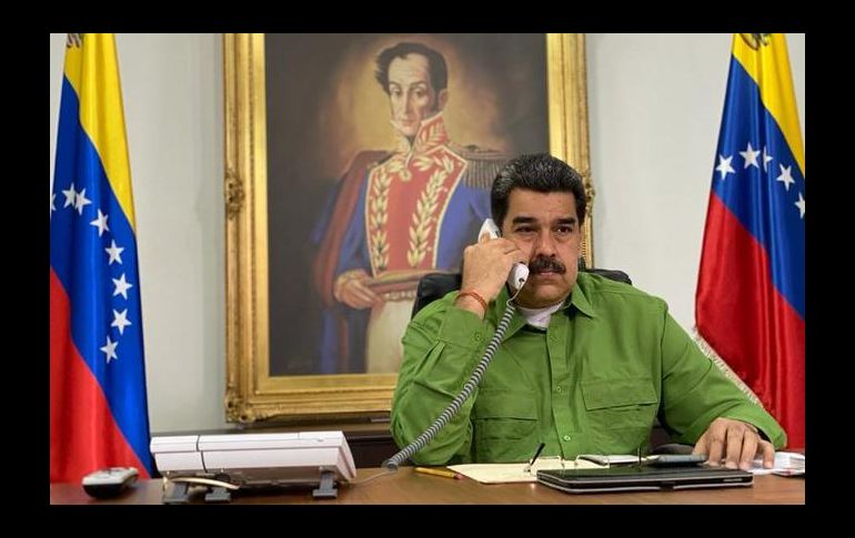 El combate al COVID-19 y los acuerdos en la producción de petróleo con la OPEP + fueron otros temas tratados en la charla. TWITTER/@NicolasMaduro