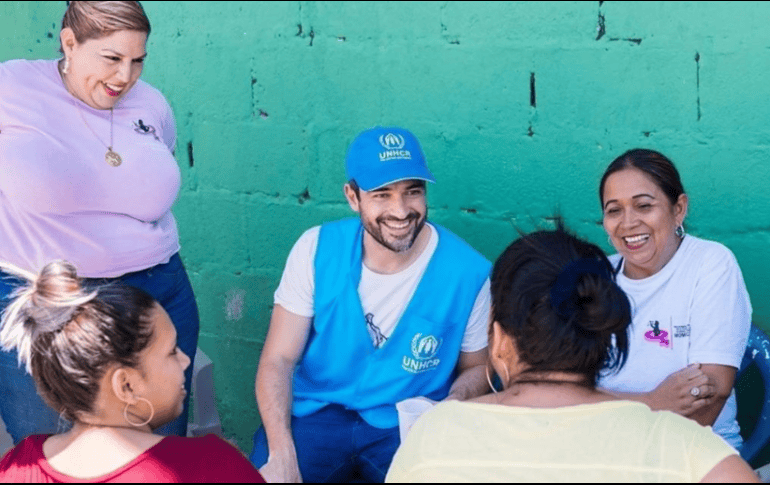 El anuncio de su colaboración con la Acnur de Herrera se produce en plena pandemia de coronavirus en el mundo. INSTAGRAM /  @acnur_unhcr_americas