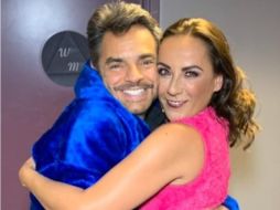 Consuelo publica una imagen en Instagram junto a Eugenio Derbez. INSTAGRAM / consueloduval