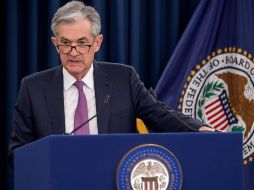 Imagen de archivo del presidente de la Junta de la Reserva Federal de los Estados Unidos, Jerome Powell. EFE/E. Lesser