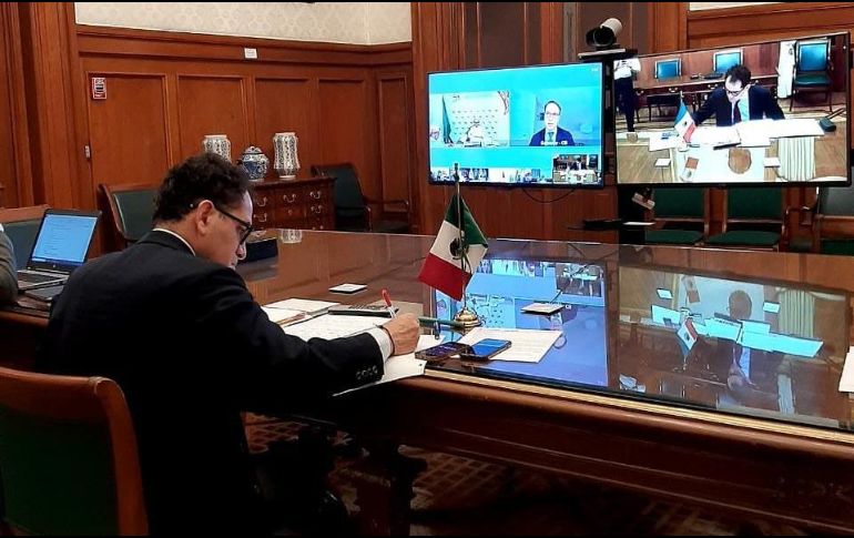 Herrera participó hoy en la reunión virtual de ministros de Finanzas y gobernadores de bancos centrales del G-20.  TWITTER@ArturoHerrera_G