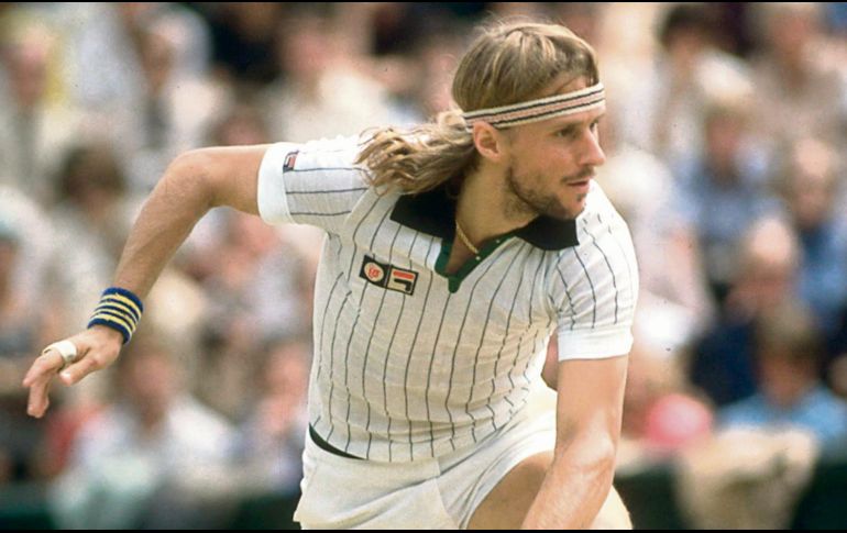 BJORN BORG. Estuvo cerca de subastar los trofeos ganados en Wimbledon. ESPECIAL
