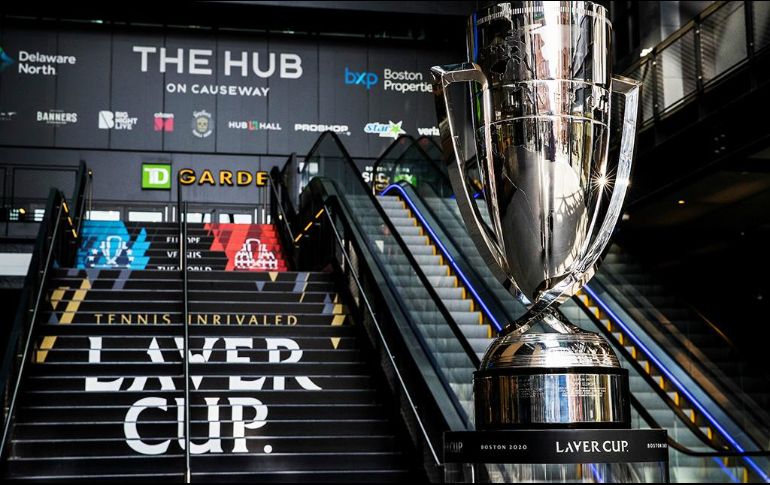 La competencia estaba prevista del 25 al 27 de septiembre en el TD Garden de Boston. TWITTER / @LaverCup