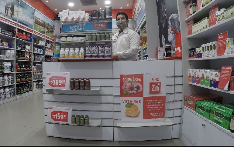 El incremento relevante en ventas se tuvo en productos que ayudan a fortalecer el sistema inmune. EL INFORMADOR / ARCHIVO