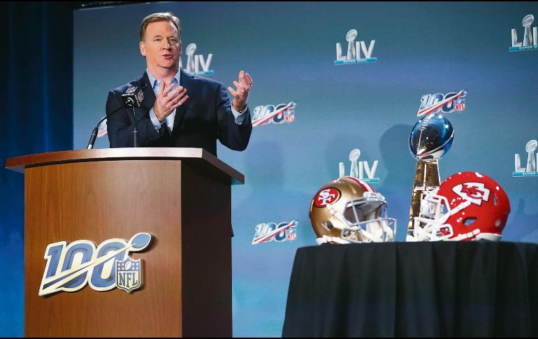 El comisionado Roger Goodell aseguró que el objetivo de la Liga es comenzar la temporada en septiembre. EFE