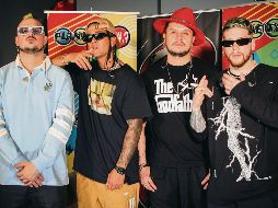 La agrupación posa para EL INFORMADOR, durante su última visita a Guadalajara el pasado 6 de marzo. EL INFORMADOR/E. Barrera