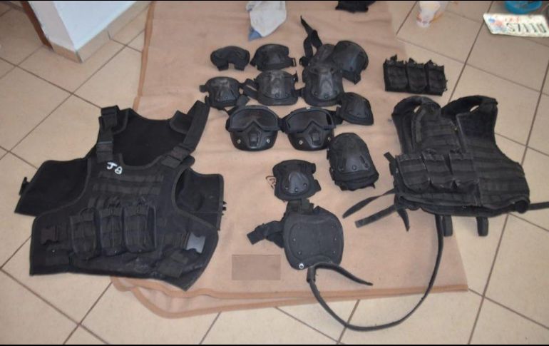 Imagen compartida por la Fiscalía General de la República que muestra parte de lo asegurado. TWITTER/@FGRMexico