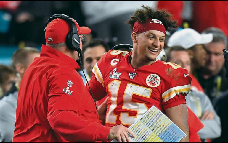LÍDER. El jersey con el número 15 de los Chiefs es el más vendido. AP • M. Terrill