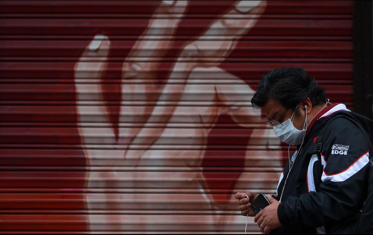 Las instituciones de seguridad pública, coadyuvarán en la vigilancia del cumplimiento de las medidas sanitarias. NTX / ARCHIVO