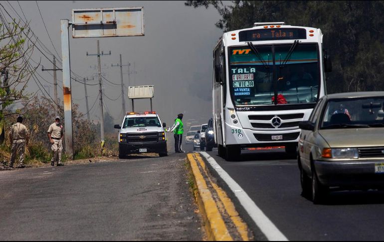 Durante los filtros que se instalaron en Semana Santa y Pascua, fueron identificados 20 casos sospechosos de COVID-19. ESPECIAL / Gobierno de Jalisco