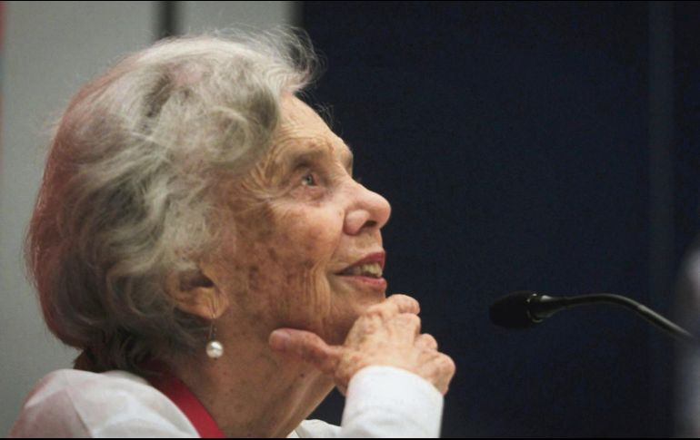 Elena Poniatowska. La escritora visualiza enormes desigualdades en la sociedad tras el paso de la contingencia sanitaria. EL INFORMADOR• E. Barrera