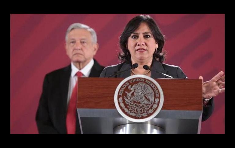 La secretaria Irma Eréndira Sandoval invitó a los integrantes del gabinete del gobierno federal a que presenten su declaración a la brevedad durante mayo. TWITTER / @Irma_Sandoval