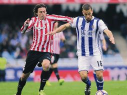 A ESPERAR. Será hasta el próximo año cuando se lleve a cabo el Derbi vasco por el título.  ESPECIAL