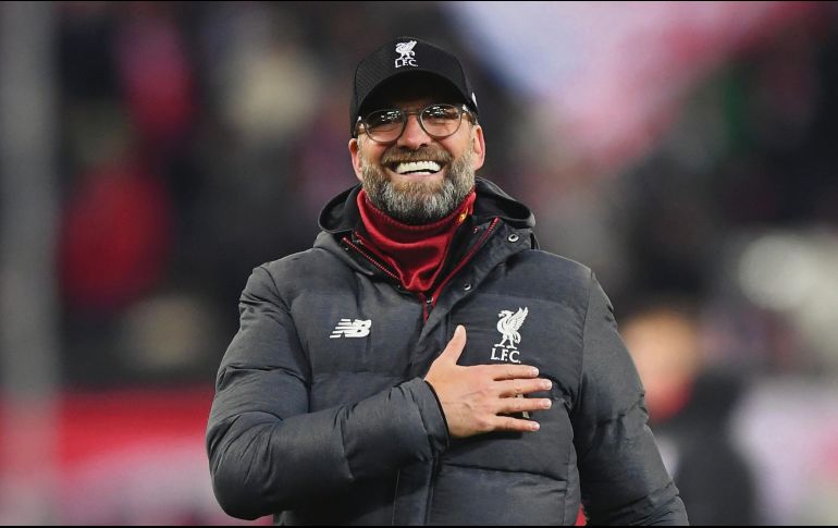 JURGEN KLOPP. Cree que el futbol mejorará el humor de las personas que viven en cuarentena. ESPECIAL