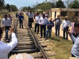 El Tren Maya busca reactivar la actividad económica de cinco estados del sureste del país: Tabasco, Campeche, Yucatán, Quintana Roo y Chiapas. TWITTER/@TrenMayaMX