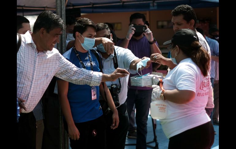 Nicaragua es de las pocas naciones en el mundo donde la actividad deportiva con público en las tribunas no se ha detenido. EFE/A. González