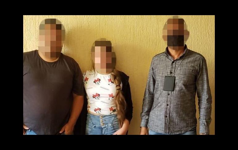 Damaris fue localizada en buen estado de salud por elementos de la Fiscalía de Jalisco. TWITTER/@FiscaliaJal