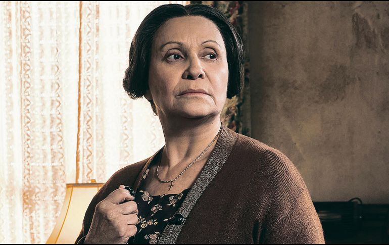 La actriz se muestra caracterizada para la serie “Penny Dreadful: City of Angels”. ESPECIAL