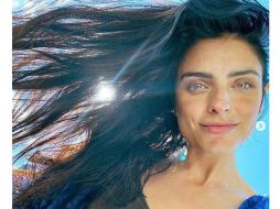 Aislinn Derbez compartió una serie de fotografías en las que se pueden apreciar los cambios que ha sufrido su figura. INSTAGRAM / aislinnderbez