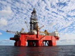 Fotografía cedida por Pemex de la Plataforma West Pegasus de aguas profundas en el Golfo de México. EFE/PEMEX