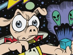 “Cerdotado”. Un clásico de las viñetas mexicanas, obra de Polo Jasso. CORTESÍA