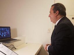 En el periodo de cierre de juzgados se desahogó apenas una audiencia a través de videoconferencia. EFE/TUCEREMONIA