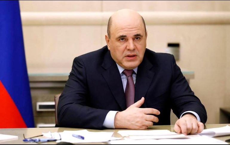Mishustin, de 54 años, explicó que, debido a la enfermedad, se someterá a un régimen de autoaislamiento. EFE/D. Astakhov-SPUTNIK