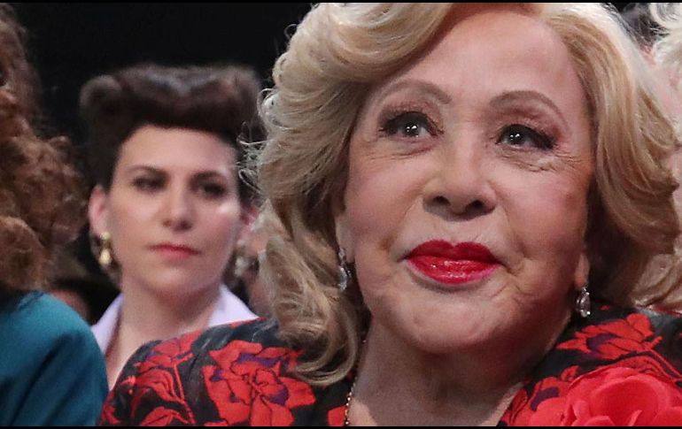 Silvia Pinal dijo estar agradecida de la gente que estuvo pendiente de su estado de salud. SUN / ARCHIVO