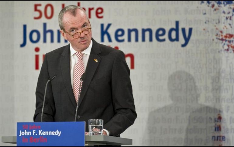 El gobernador de Nueva Jersey, Philip Murphy, se reunió este jueves con el presidente Donald Trump para abordar la crisis. EFE/O. Spata