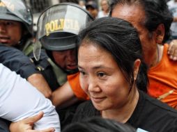 La resolución establece que Fujimori deberá pagar una garantía económica de 70 mil soles en un plazo máximo de cinco días hábiles. EFE/J. Ponce