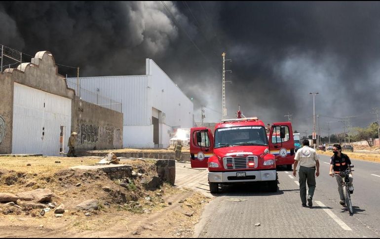 Protección Civil Jalisco reportó que el siniestro fue controlado y extinto. ESPECIAL / Protección Civil Jalisco