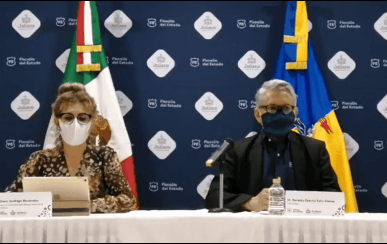 El Fiscal estatal y la comisionada aseguraron que continúan las investigaciones. TWITTER / @FiscaliaJal