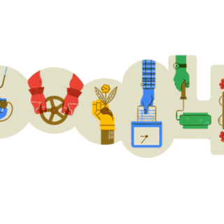 Google celebra el Día del Trabajo con un "doodle"