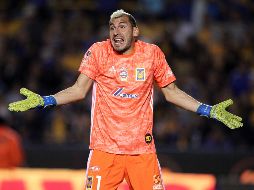 El portero argentino de Tigres, Nahuel Guzmán aseguró que fue obligado a participar en la eLiga MX. Imago7 / ARCHIVO