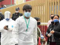 Los profesionales de la salud llamaron al gremio a manifestarse el próximo primero de septiembre en Palacio Nacional. EFE/J. Núñez