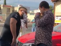 El percance ocurrió el viernes a las 09:45 horas en el cruce de Patria y Naciones Unidas, en la colonia Jardines Universidad. ESPECIAL