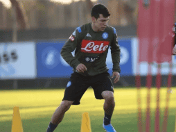 Hirving y el Napoles entrenarán en diferentes momentos sin tener que compartir los vestuarios. INSTAGRAM / @officialsscnapoli