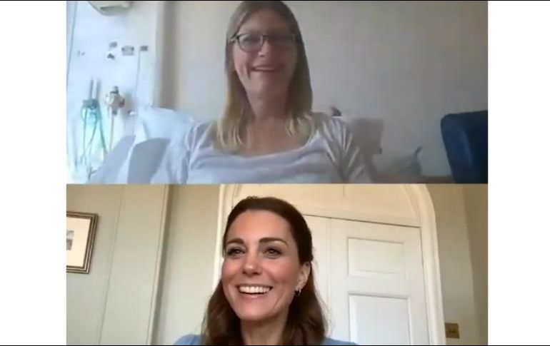 Kate participó en la semana de concientización sobre salud mental maternal en el Reino Unido. TWITTER / @KensingtonRoyal