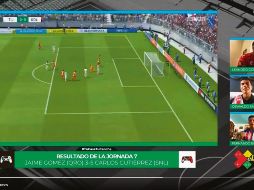 DOS GOLES. Fernando Beltrán superó a Leandro González. Oswaldo Sánchez fue testigo del triunfo tapatío.