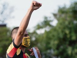 EN LA LUCHA. Los jugadores defienden sus derechos laborales y deportivos. TWITTER/@LeonesNegrosCF