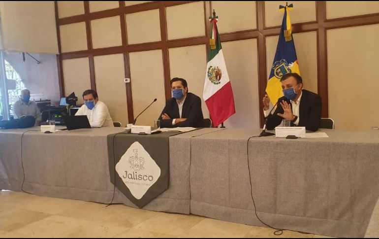 Presentación de la Mesa del Plan de Reactivación Económica. EL INFORMADOR / J. Velazco