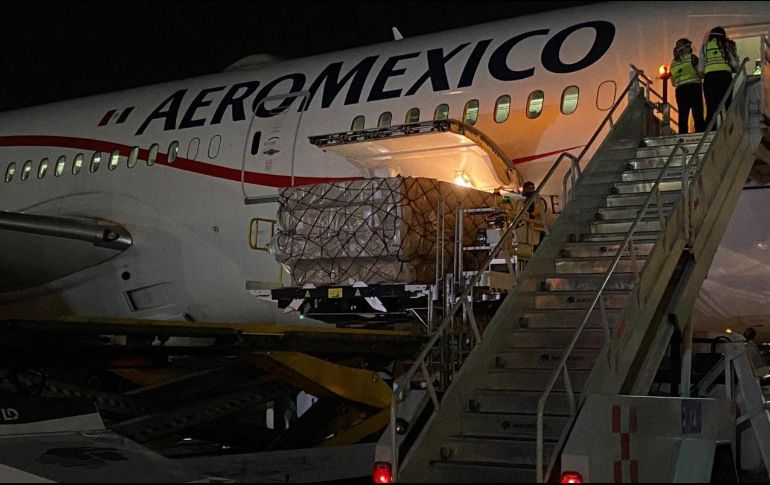 Los insumos fueron adquiridos por el gobierno federal en el marco de la estrategia contra el COVID-19. TWITTER / @m_ebrard