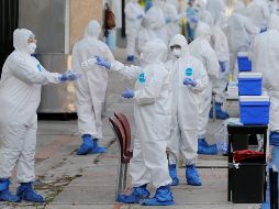 El portal informativo se suma a los esfuerzos presenciales por identificar y atender a casos de COVID-19 en Guadalajara. EFE / F. Guasco