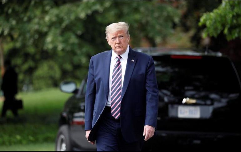 Desde marzo, Trump ha defendido el uso de la hidroxicloroquina y de la cloroquina para tratar el coronavirus; sin embargo, ensayos clínicos no han demostrado su efectividad. EFE/Y. Gripas