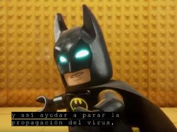 Sé cómo Batman: lávate las manos y combate al Covid-19
