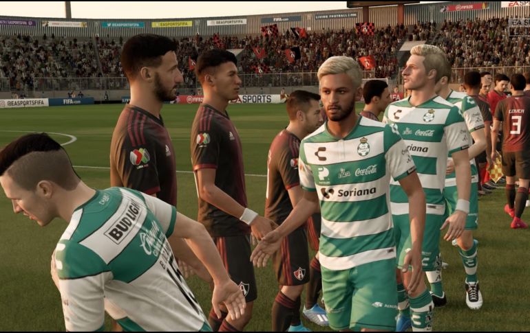 Con este resultado, Santos se coloca sublíder con 18 puntos, mientras que Atlas se queda con 13 unidades. TWITTER / @ClubSantos