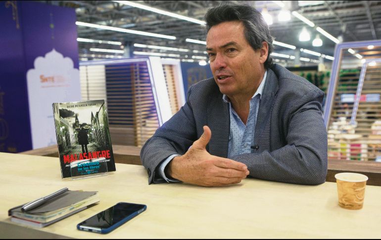 Diego Petersen. El autor de “Malasangre” sostendrá una charla con el escritor Daniel Rodríguez Barrón. EL INFORMADOR • G. Gallo