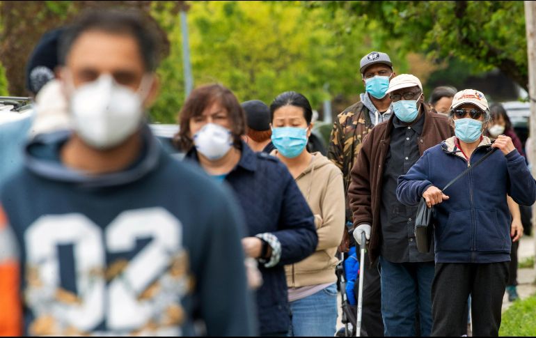 En Nueva York han ocurrido casi 20 mil de las 70 mil muertes por COVID-19 registradas en Estados Unidos. AP/M. Altaffer