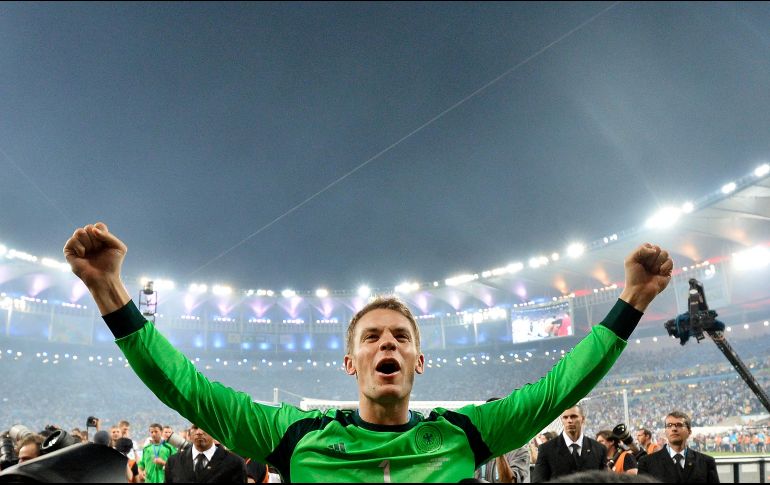 LÍDER. Neuer recordó la obtención del título mundial en 2014 cuando él y sus compañeros fueron los ídolos del país y dijo que eso implicaba una responsabilidad. ARCHIVO